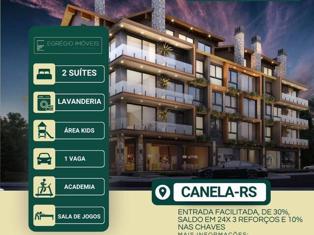 #153 - Apartamento para Venda em Canela - RS