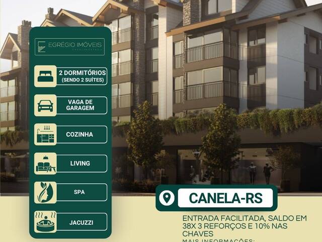 #159 - Apartamento para Venda em Canela - RS - 1