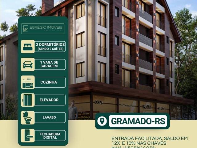 #149 - Apartamento para Venda em Gramado - RS - 1